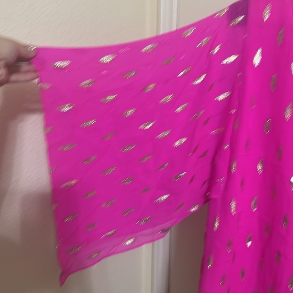 EUC Lilly Pulitzer Shalynn Silk Caftan - Picture 4 of 5